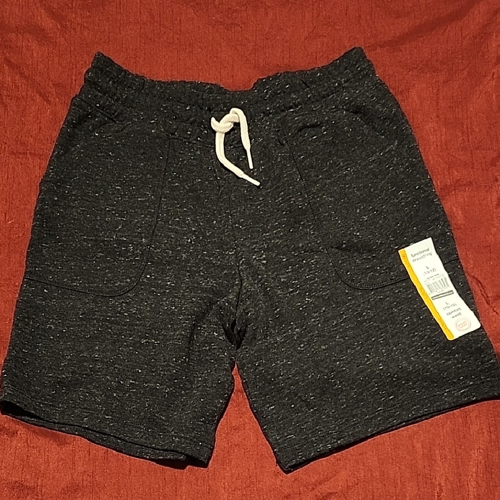 NWT Boys Champion Black Drawstring Shorts